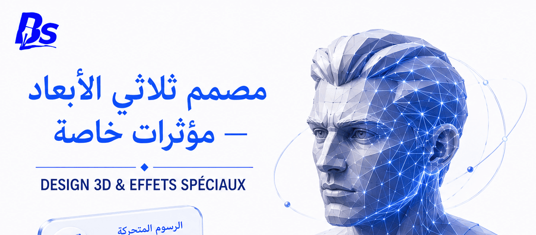 مصمم ثلاثي الأبعاد ومؤثرات خاصة