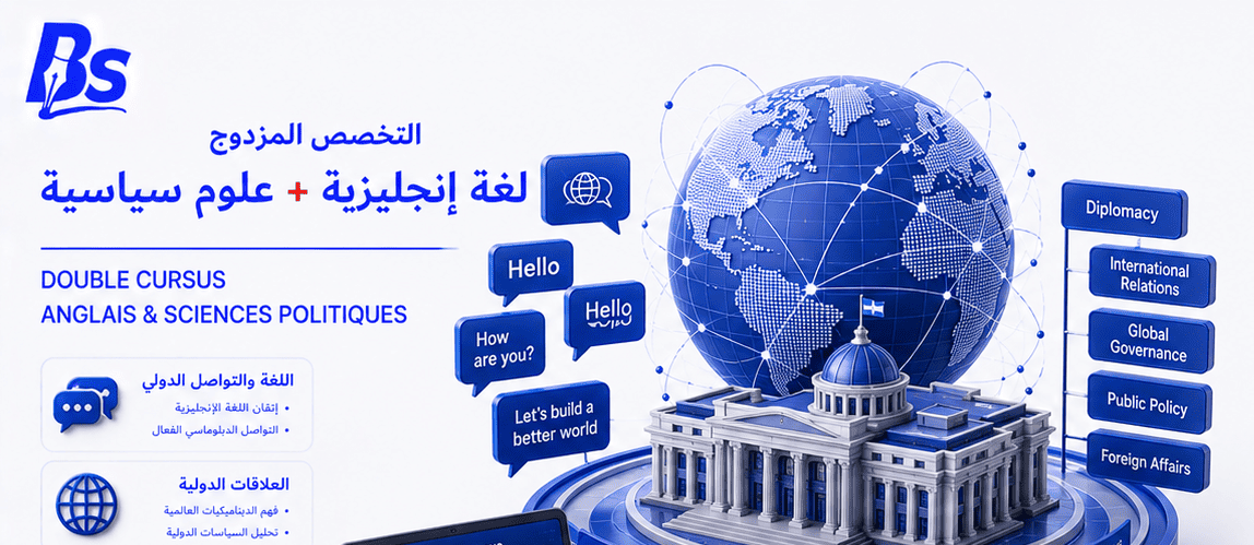 تخصص مزدوج: إنجليزية وعلوم سياسية
