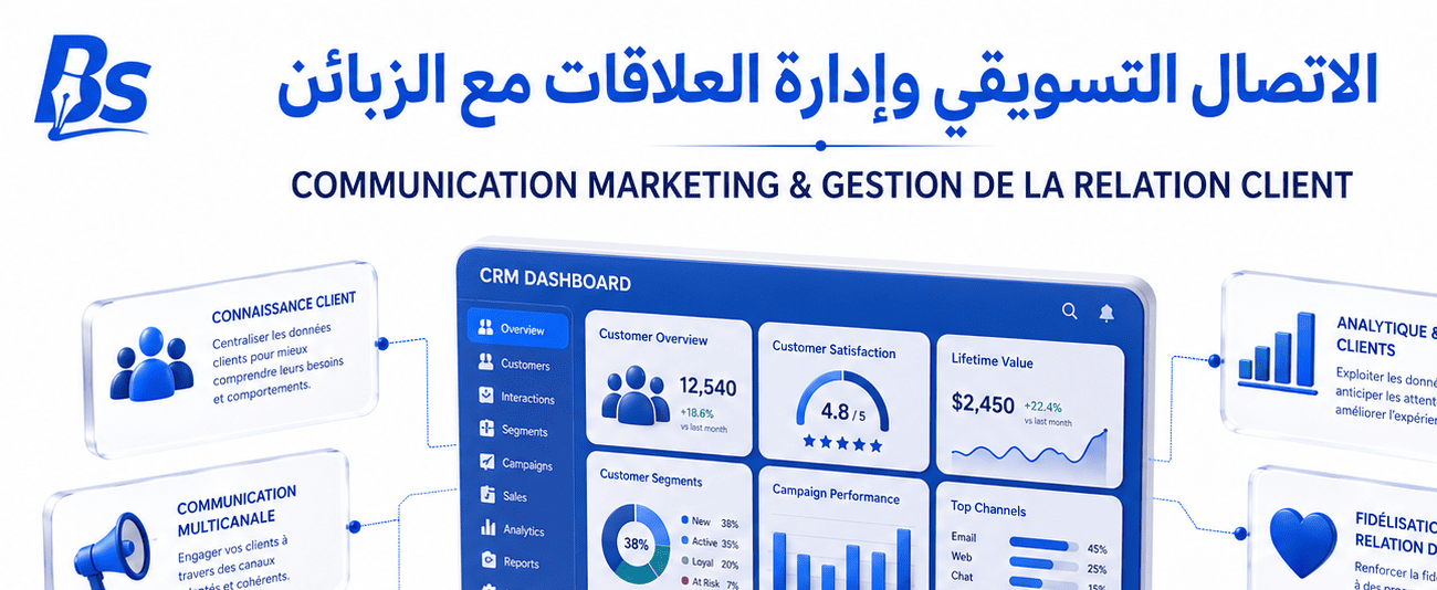 الاتصال التسويقي وإدارة العلاقات مع الزبائن